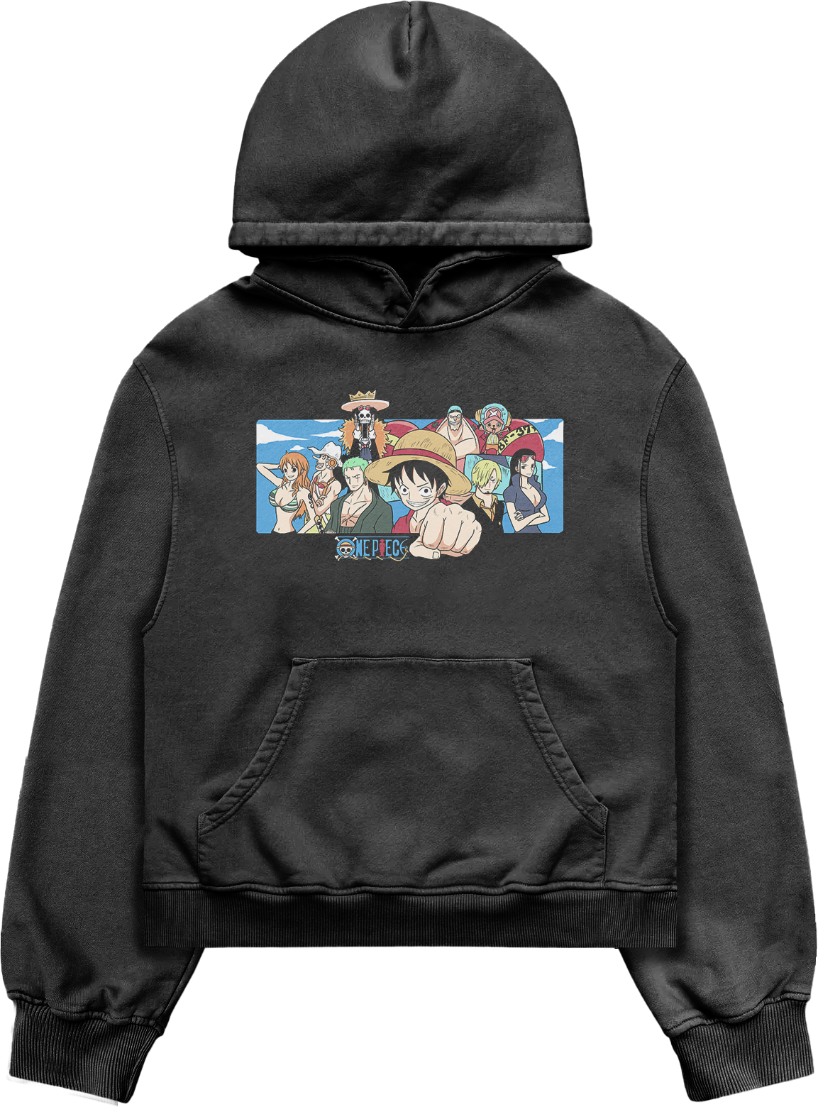 ONE PIECE BOX LOGO HOODIE by VCORP